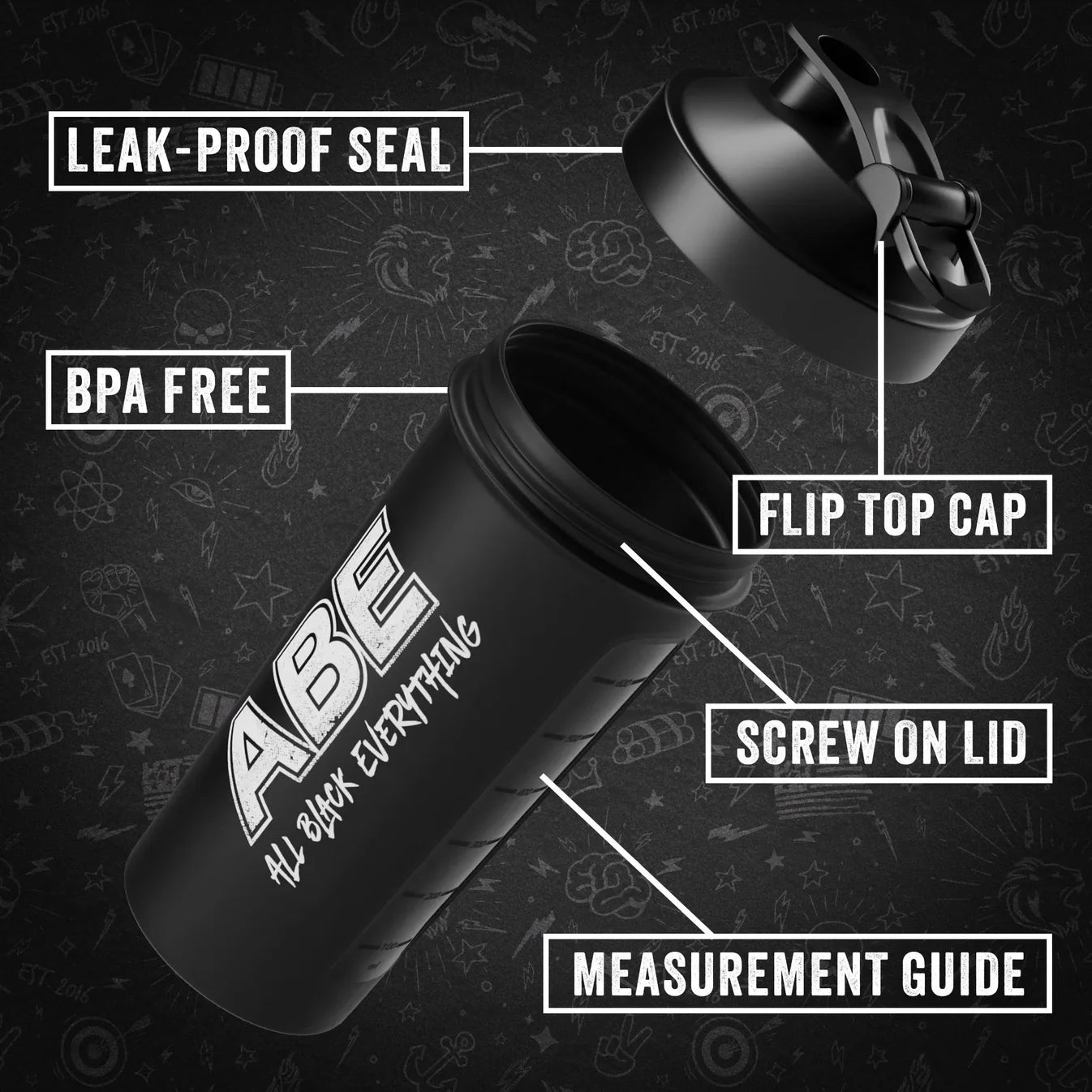 Applied Nutrition - 400ml ABE Shaker