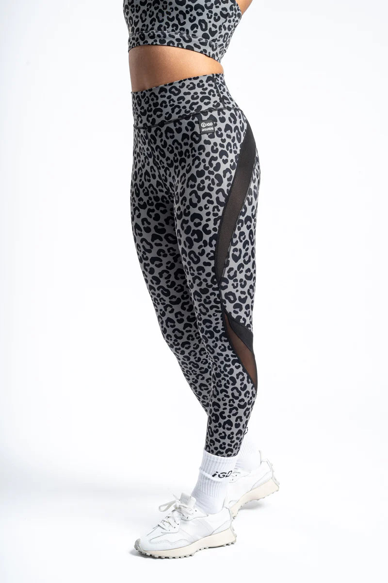 iGD Leopard Vented Leggings