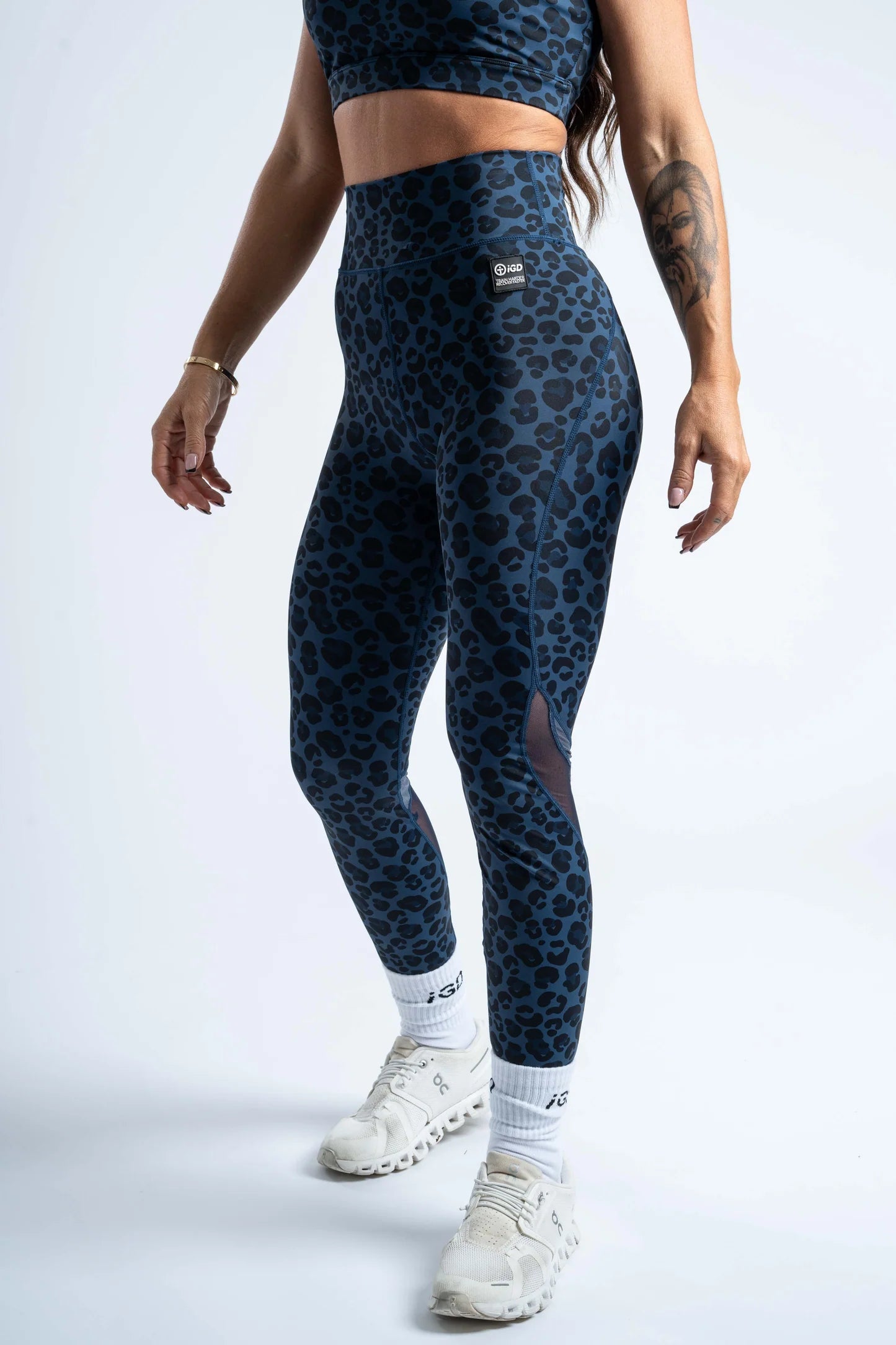 iGD Leopard Vented Leggings