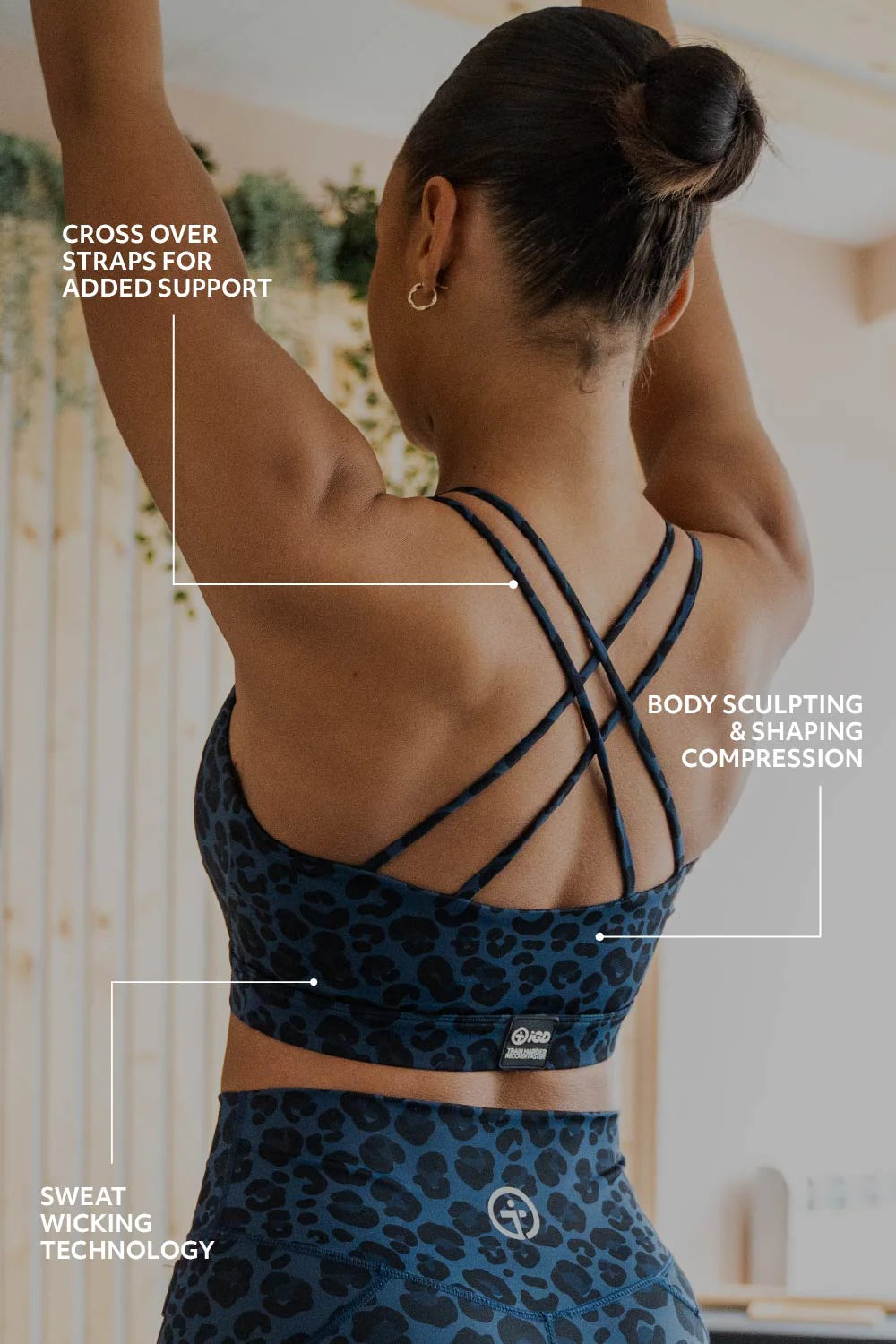 iGD Leopard Active Bra V2