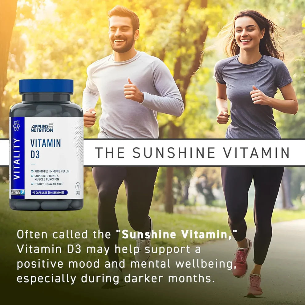 Applied Nutrition - Vitamin 3 Capsules - D3
